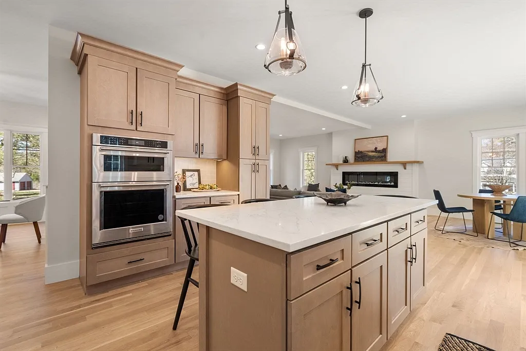 Custom oak kitchen remodel